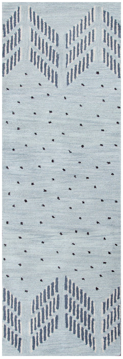 Rizzy Home Tumble Weed Loft TL9249 Light Blue Southwest/Tribal Area Rug