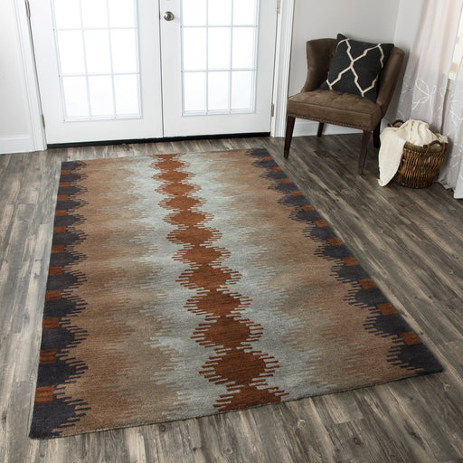 Rizzy Home Tumble Weed Loft TL9250 Multi-Colored Southwest/Tribal Area Rug