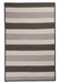 Colonial Mills Stripe It TR09 Silver Indoor/Outdoor Area Rug