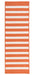 Colonial Mills Stripe It TR19 Tangerine Indoor/Outdoor Area Rug