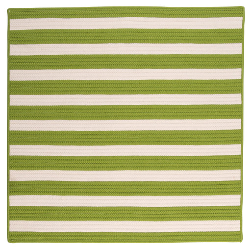 Colonial Mills Stripe It TR29 Bright Lime Indoor/Outdoor Area Rug
