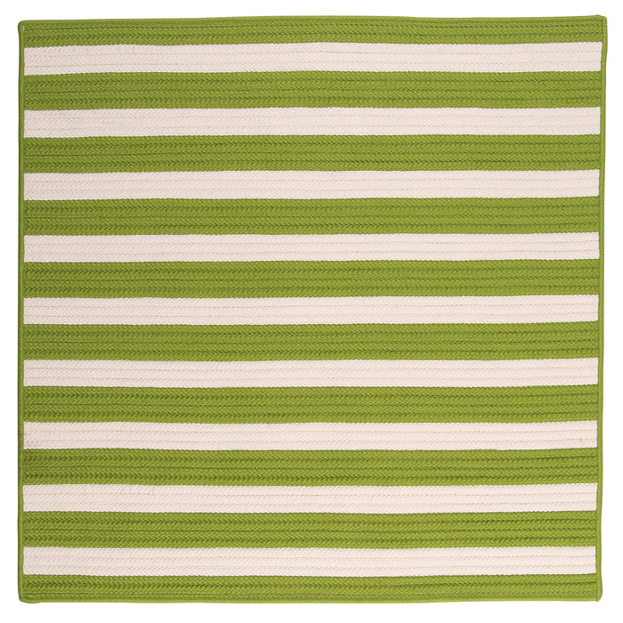 Colonial Mills Stripe It TR29 Bright Lime Indoor/Outdoor Area Rug