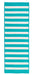 Colonial Mills Stripe It TR49 Turquoise Indoor/Outdoor Area Rug