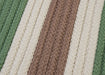 Colonial Mills Stripe It TR69 Moss-stone Indoor/Outdoor Area Rug