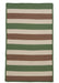 Colonial Mills Stripe It TR69 Moss-stone Indoor/Outdoor Area Rug