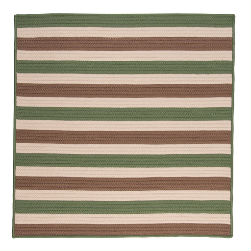 Colonial Mills Stripe It TR69 Moss-stone Indoor/Outdoor Area Rug