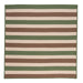 Colonial Mills Stripe It TR69 Moss-stone Indoor/Outdoor Area Rug