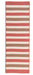 Colonial Mills Stripe It TR99 Terracotta Indoor/Outdoor Area Rug
