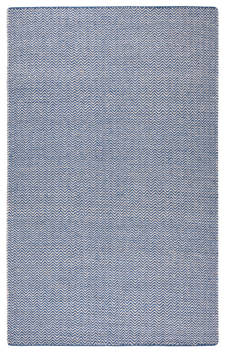 Rizzy Home Twist TW2922 Blue Chevron Area Rug