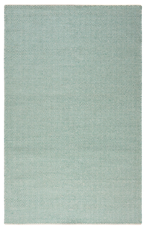 Rizzy Home Twist TW2927 Green Chevron Area Rug