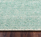 Rizzy Home Twist TW2927 Green Chevron Area Rug