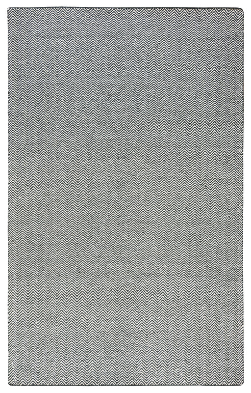 Rizzy Home Twist TW2966 Black Chevron Area Rug