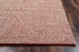 Rizzy Home Twist TW2967 Burgundy Chevron Area Rug