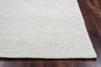 Rizzy Home Twist TW3065 Off White Solid Area Rug