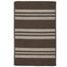 Colonial Mills Sunbrella Southport Stripe UH09 Mink Sunbrella Area Rug