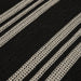 Colonial Mills Sunbrella Southport Stripe UH19 Black Sunbrella Area Rug