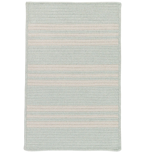 Colonial Mills Sunbrella Southport Stripe UH69 Sea Sunbrella Area Rug