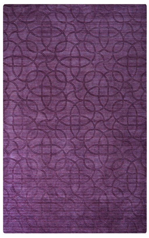 Rizzy Home Uptown UP2454 Purple Solid Area Rug