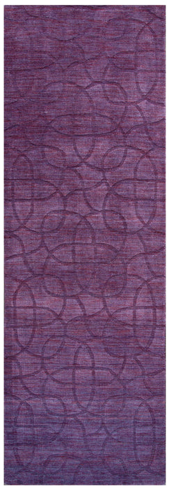 Rizzy Home Uptown UP2454 Purple Solid Area Rug