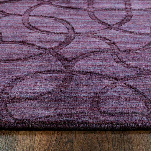 Rizzy Home Uptown UP2454 Purple Solid Area Rug