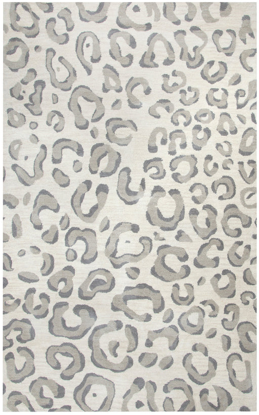 Rizzy Home Valintino VN215A Gray Animal/Cheetah Area Rug