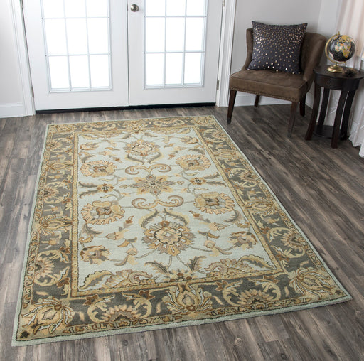 Rizzy Home Valintino VN9446 Multi-Colored Border Area Rug