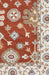 Rizzy Home Valintino VN9447 Rust Border Area Rug