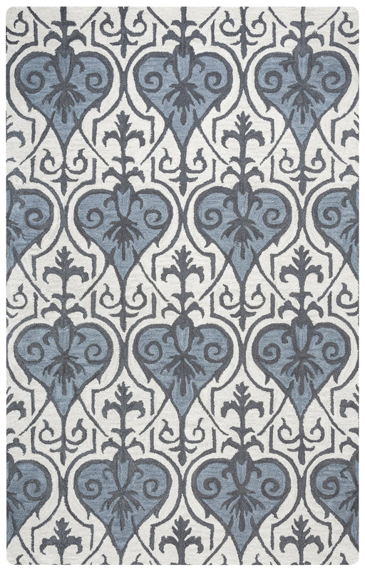 Rizzy Home Valintino VN9493 Blue Ornamental Area Rug