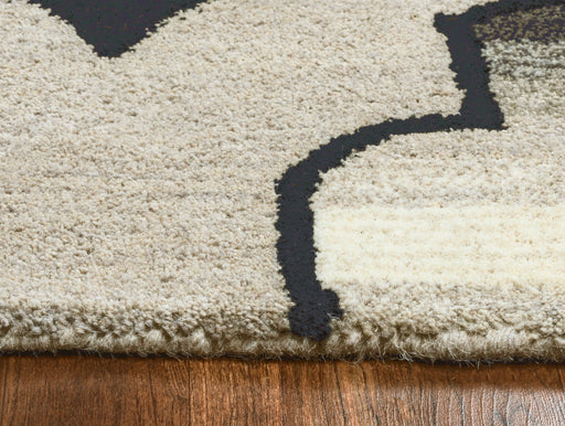 Rizzy Home Valintino VN9508 Gray Trellis Area Rug