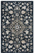 Rizzy Home Valintino VN9534 Black Floral Area Rug