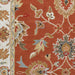 Rizzy Home Valintino VN9713 Rust Border Area Rug