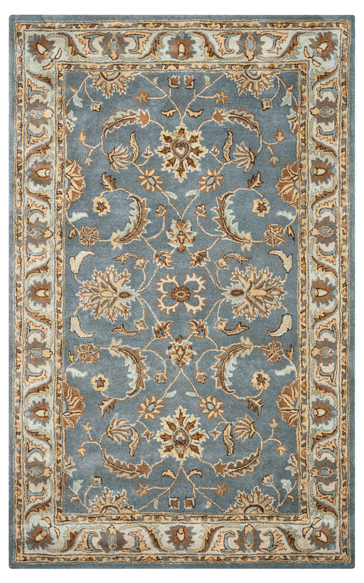 Rizzy Home Volare VO1427 Blue Border Area Rug
