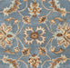 Rizzy Home Volare VO1427 Blue Border Area Rug