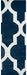 Rizzy Home Volare VO2132 Navy Trellis Area Rug