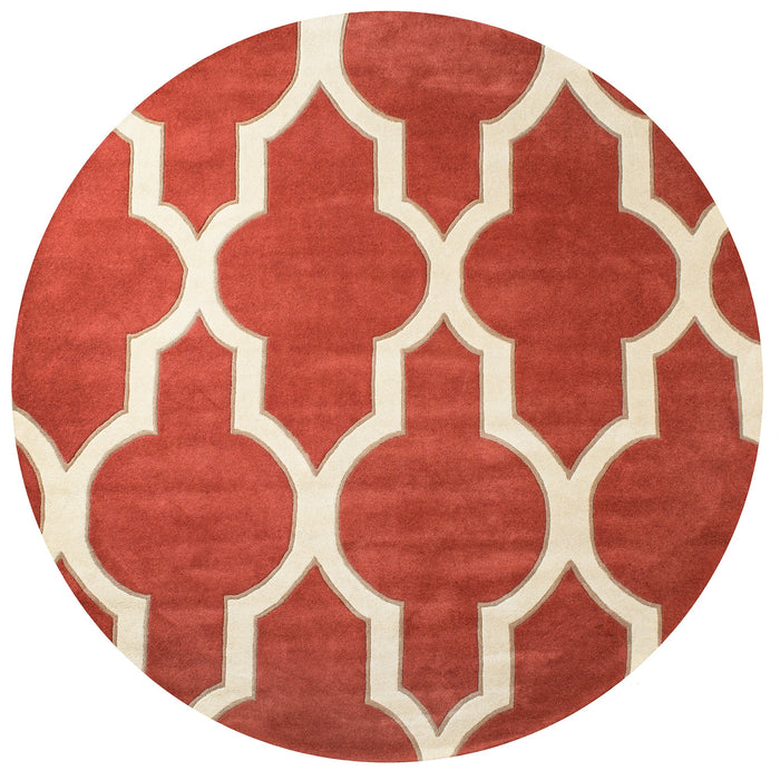 Rizzy Home Volare VO2134 Red Trellis Area Rug