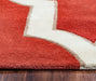 Rizzy Home Volare VO2134 Red Trellis Area Rug