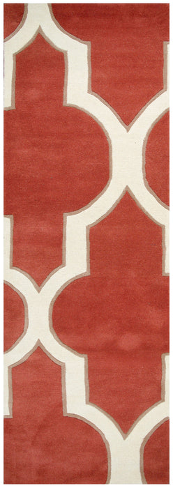 Rizzy Home Volare VO2134 Red Trellis Area Rug