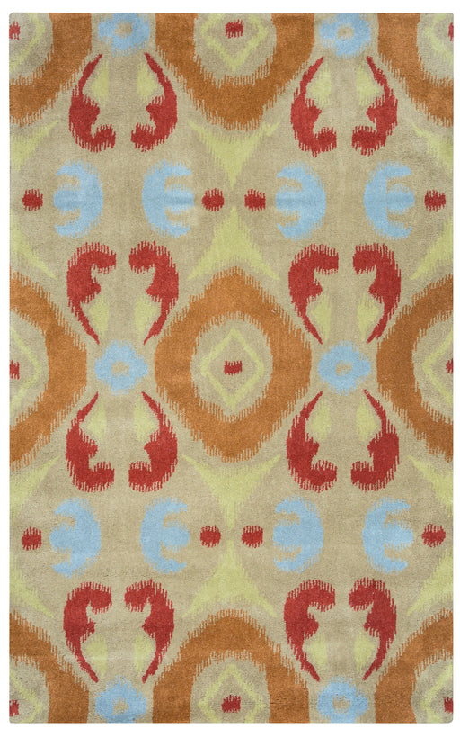 Rizzy Home Volare VO2190 Khaki Ikat Area Rug
