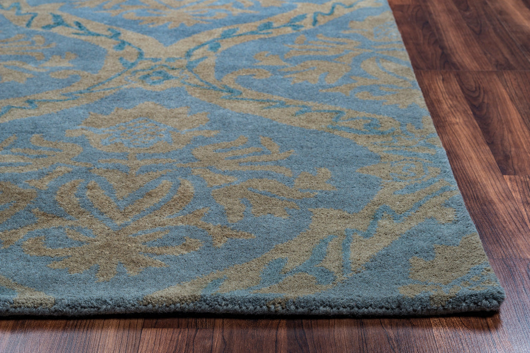 Rizzy Home Volare VO2287 Blue Trellis Area Rug