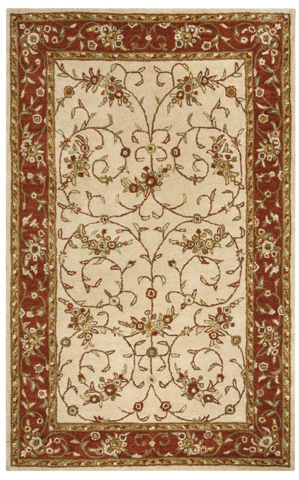 Rizzy Home Volare VO2551 Tan Border Area Rug