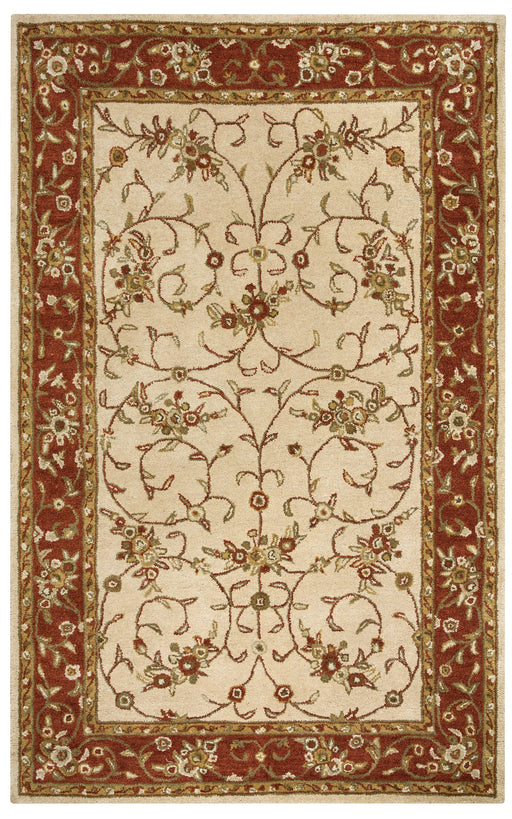Rizzy Home Volare VO2551 Tan Border Area Rug