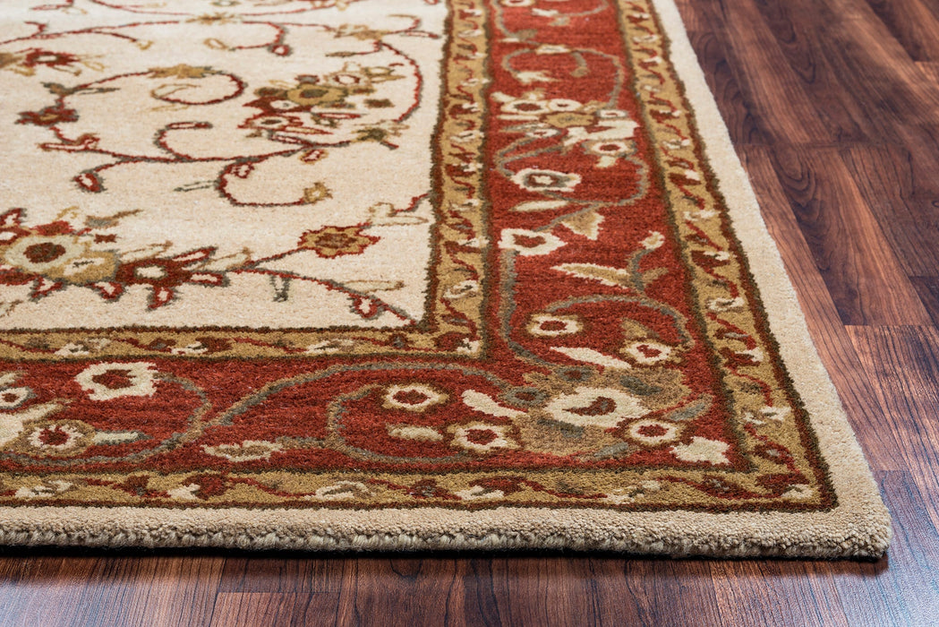 Rizzy Home Volare VO2551 Tan Border Area Rug