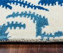 Rizzy Home Volare VO2584 Ivory Ikat Area Rug