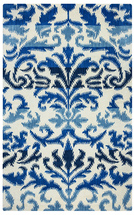 Rizzy Home Volare VO2584 Ivory Ikat Area Rug