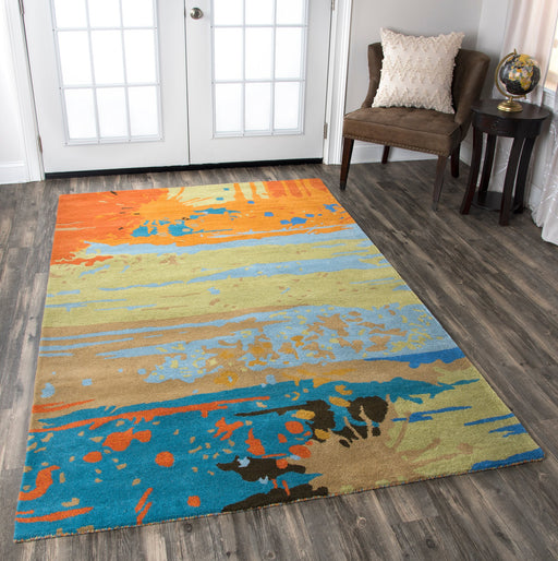 Rizzy Home Volare VO2647 Multi-Colored Graphic Area Rug