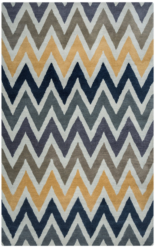 Rizzy Home Volare VO8170 Ivory Chevron Area Rug