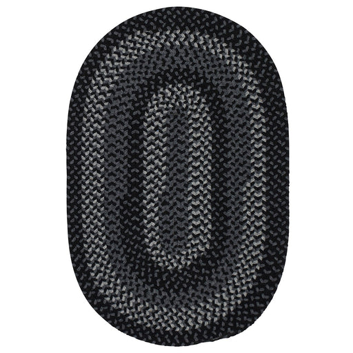 Colonial Mills Walden WN13 Black/Charcoal Wool Area Rug