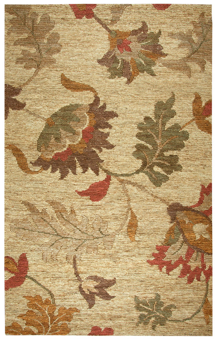 Rizzy Home Whittier WR9620 Natural Floral Area Rug