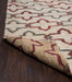 Rizzy Home Whittier WR9621 Natural Trellis Area Rug