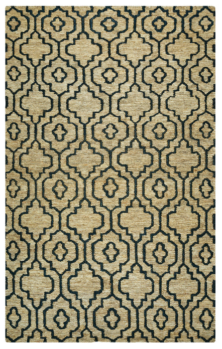 Rizzy Home Whittier WR9631 Natural Trellis Area Rug